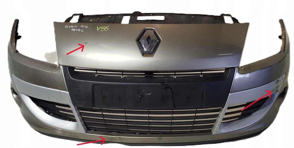 Купить Бампер передний перед renault scenic 3 08-12 tehnk