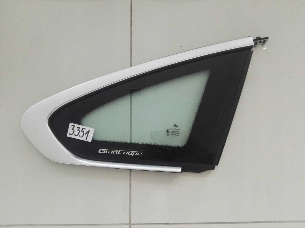 фото №1, 3351 стекло боковая задняя правая bmw f36 grandcoupe