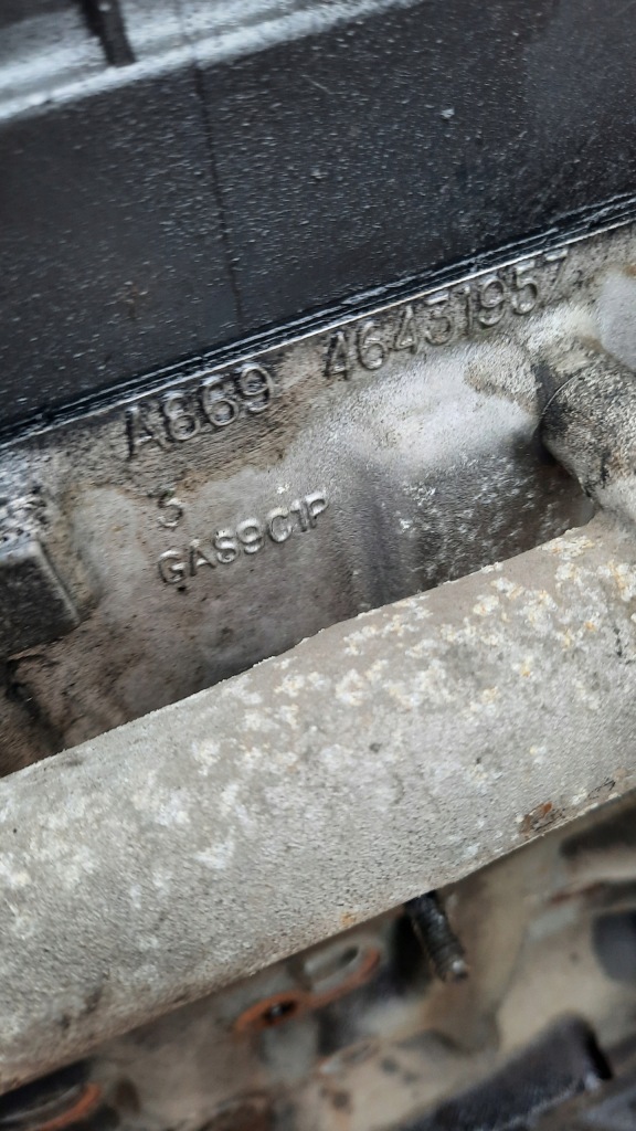 Двигун ar32302 1.9 jtd 115km lancia lybra вимірювання Оригінал