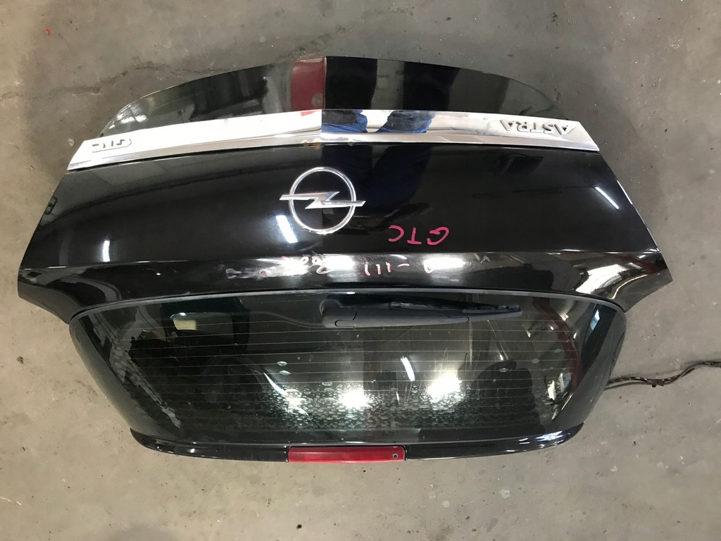 фото №1, Opel astra iii h gtc z20r крышка багажника с стекло
