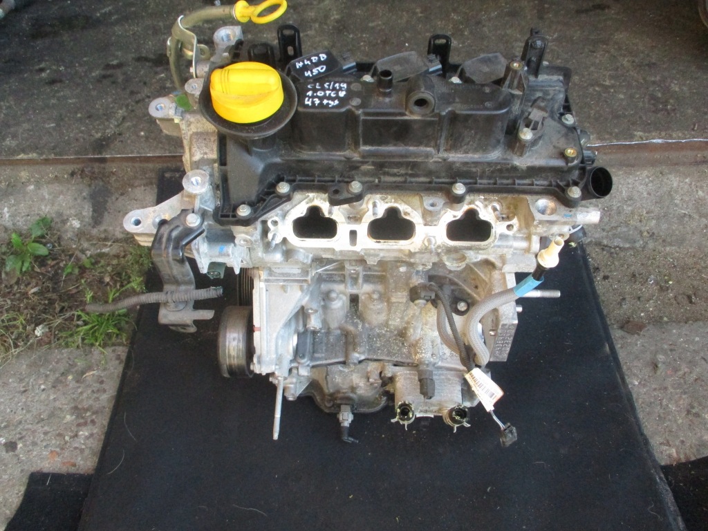 фото №1, Renault clio v captur ii двигатель 1.0 tce 47-tys km 19 rok