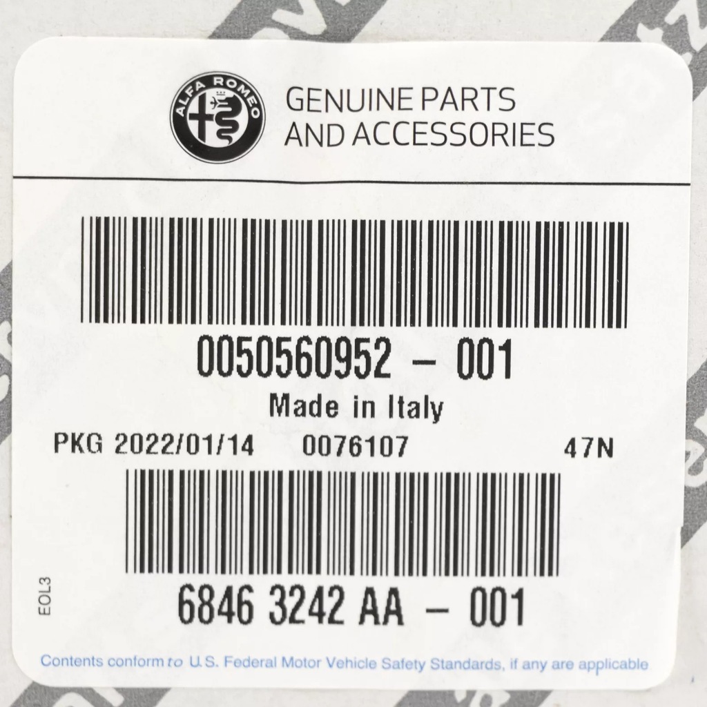 фото №7, Наконечник вихлоп czarna права alfa romeo stelvio