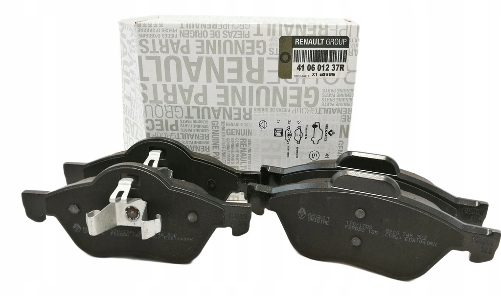 фото №1, Тормозные колодки тормозные renault megane ii перед оригинал