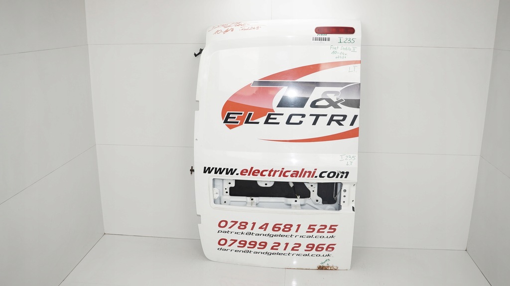 фото №1, Дверь левый задняя fiat doblo ii 10-14r 249