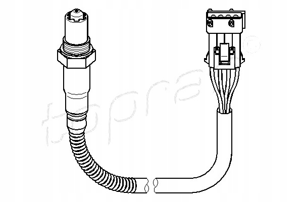 фото №1, Topran датчик лямбда-зонд citroen c5 i c5 ii jumper peug