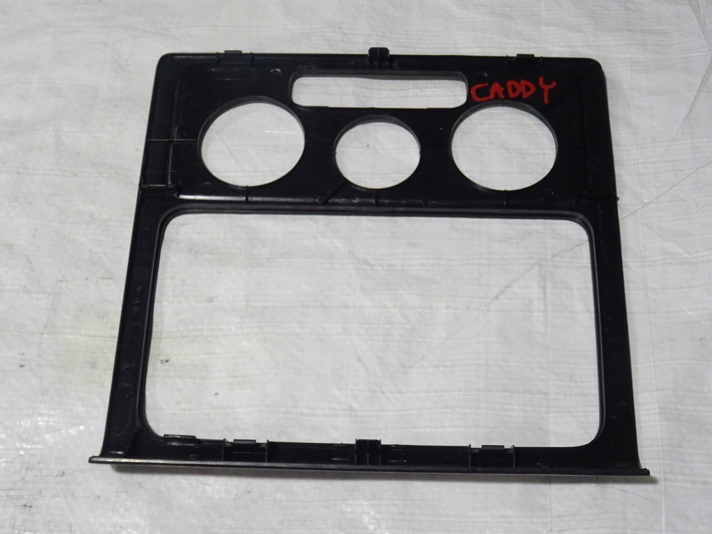 фото №7, Рамка dekor радио панель обдув vw caddy iii 3 2k0 lift 10-15 2k0858061a