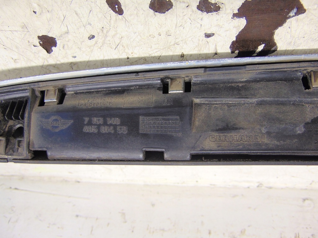 фото №14, Молдинг накладка кришки багажника mini cooper r56 europa