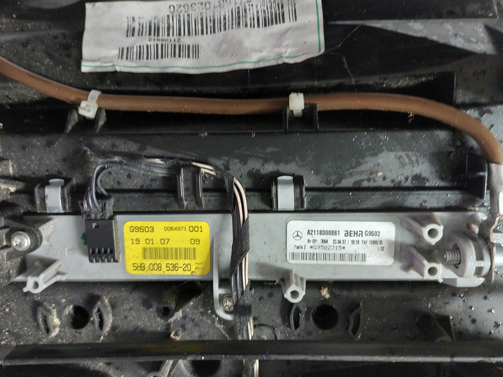 фото №7, Mercedes e klasa w211 lift обігрівач a2118302360