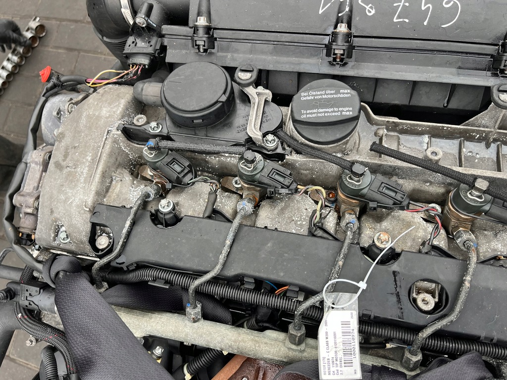 фото №14, Двигун kompletny mercedes e w211 w203 2.7 cdi 647961