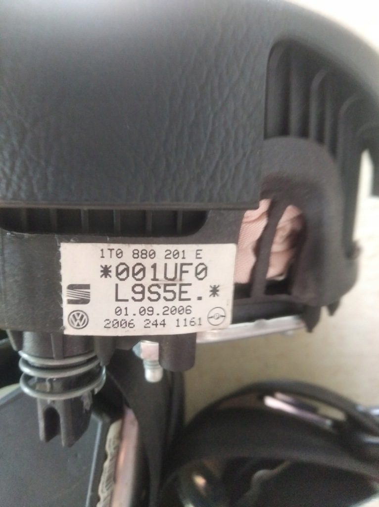 фото №8, Vw polo iv 9n lift 2005- приборная панель консоль подушка безопасности