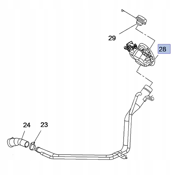 фото №1, Крышка заливной топлива opel insignia a kombi 39077238 nowa оригинал