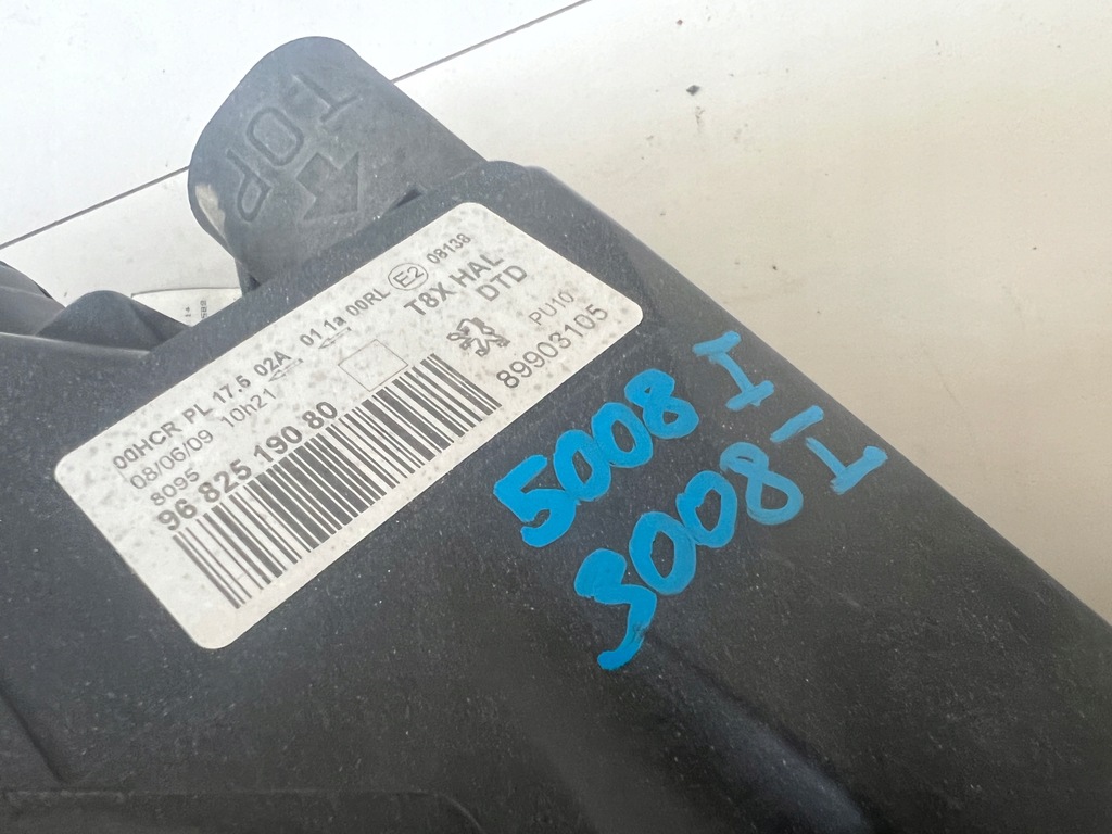 фото №8, Лампа передняя правая peugeot 3008 i 5008 i 9682519080 / 89903105
