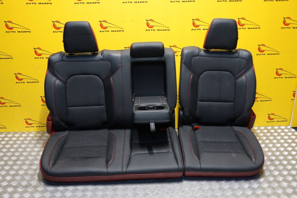 фото №8, Dodge ram 1500 rebel 2022 - сидіння сидіння заднє сидіння комплект шкіра підлокітник