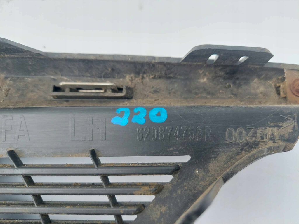 фото №6, Renault scenic iv решётка бампера левая перед хром