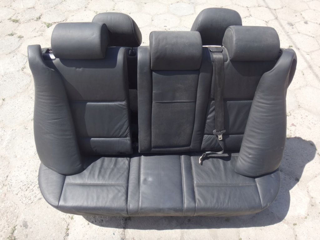 фото №10, Комплект сидіння сидіння заднє сидіння задня шкіра bmw x5 e53 чорні m-pakiet