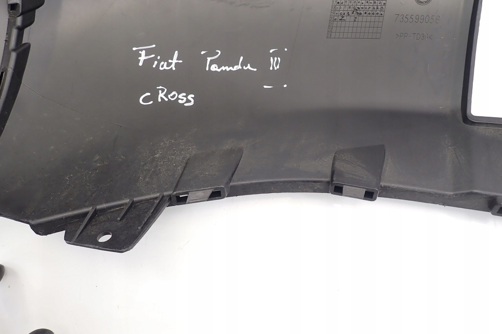 фото №10, Fiat panda iii cross бампер задній задня 735599056