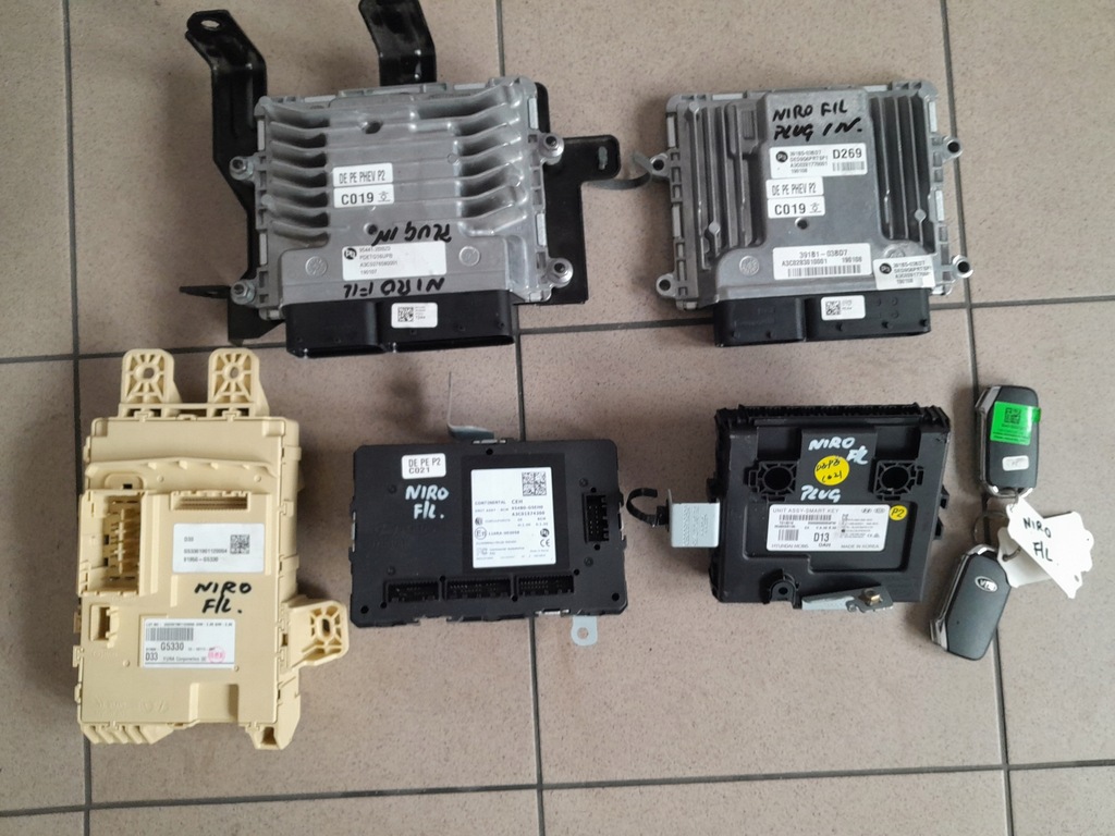 фото №1, Kia niro 21r lift plugin набір стартовий бортовий комп'ютер