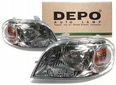 фото №1, Depo фары лампы перед chevrolet aveo 06-11