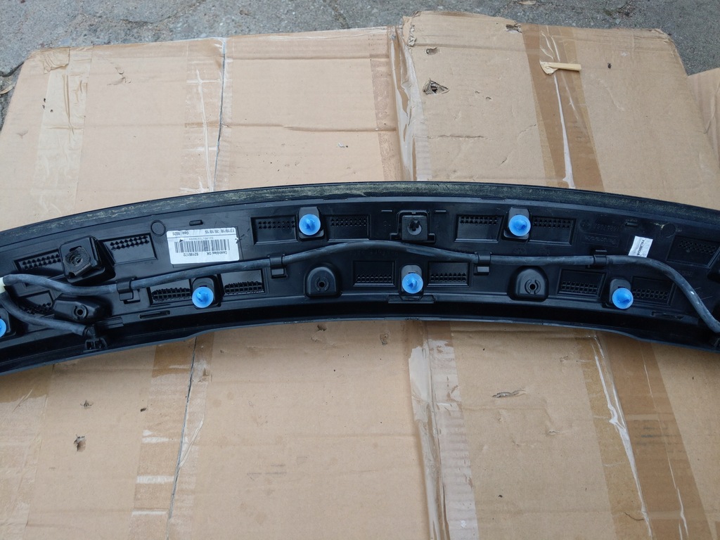 фото №6, Спойлер молдинг капот renault scenic iv 4 16-