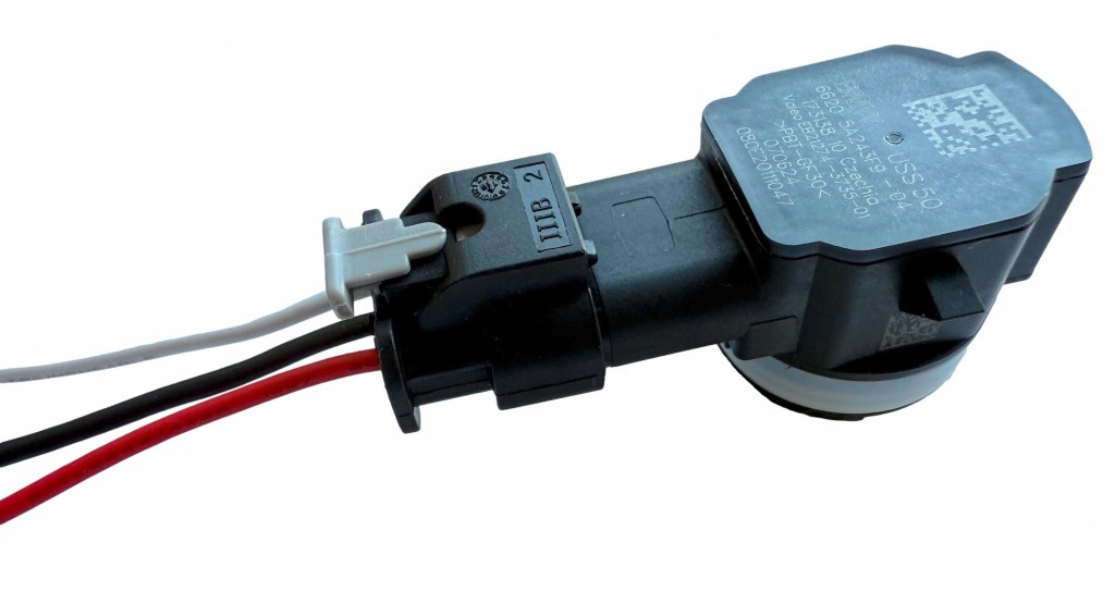 фото №6, Штекер колодка жгут 3 pin do датчика парковки pdc bmw x1 u11 u12 x7