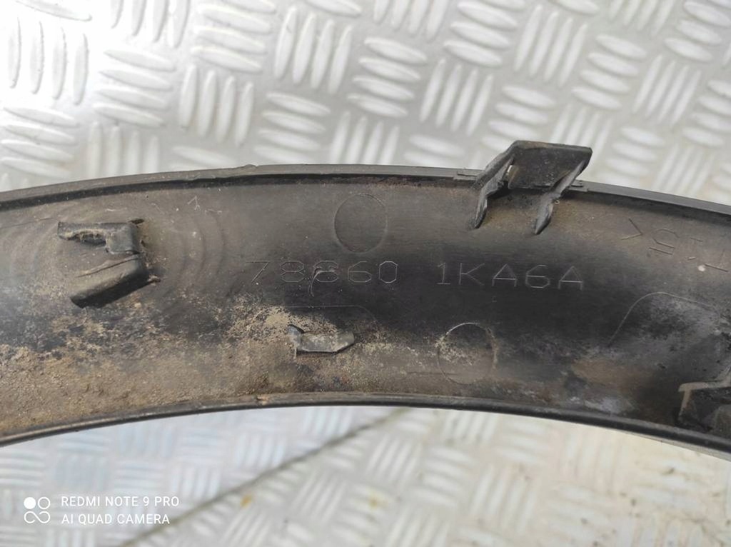 фото №13, Молдинг крила права задня задня права nissan juke f15 lift 14-19 788601ka6a