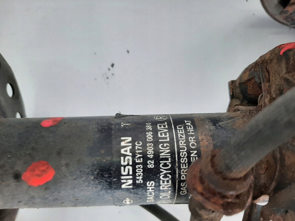 фото №12, Nissan qashqai +2 j10 08r амортизационная стойка левый kpl