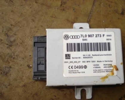 фото №1, Porsche cayenne s модуль давления kół 7l0907273f