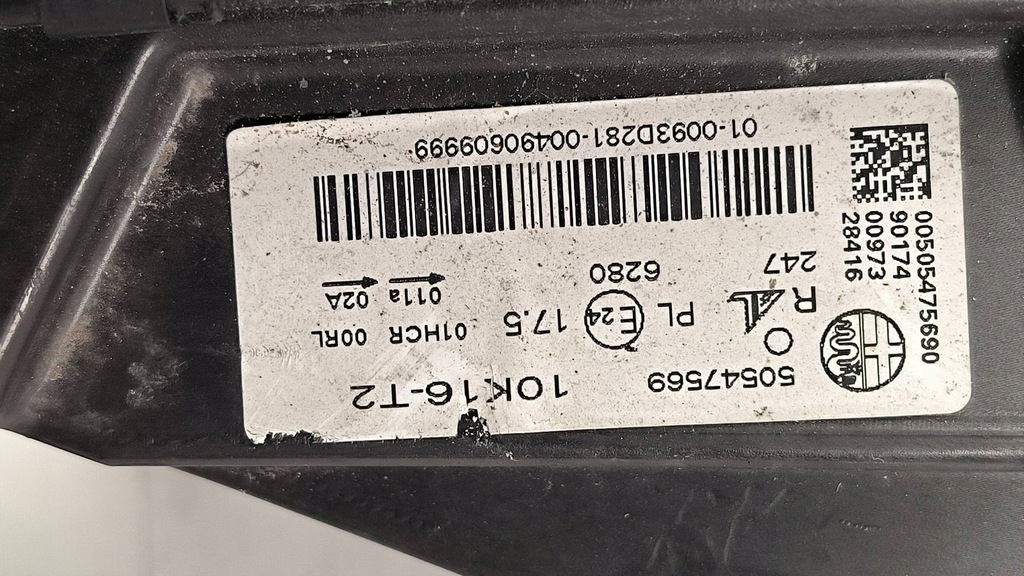 фото №9, Лампа ліва перед 50547569 alfa romeo giulia