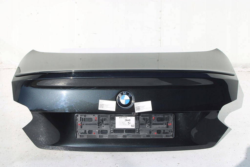 фото №11, Bmw 2 m2 g42 задняя крышка багажника багажника бампер задний + l