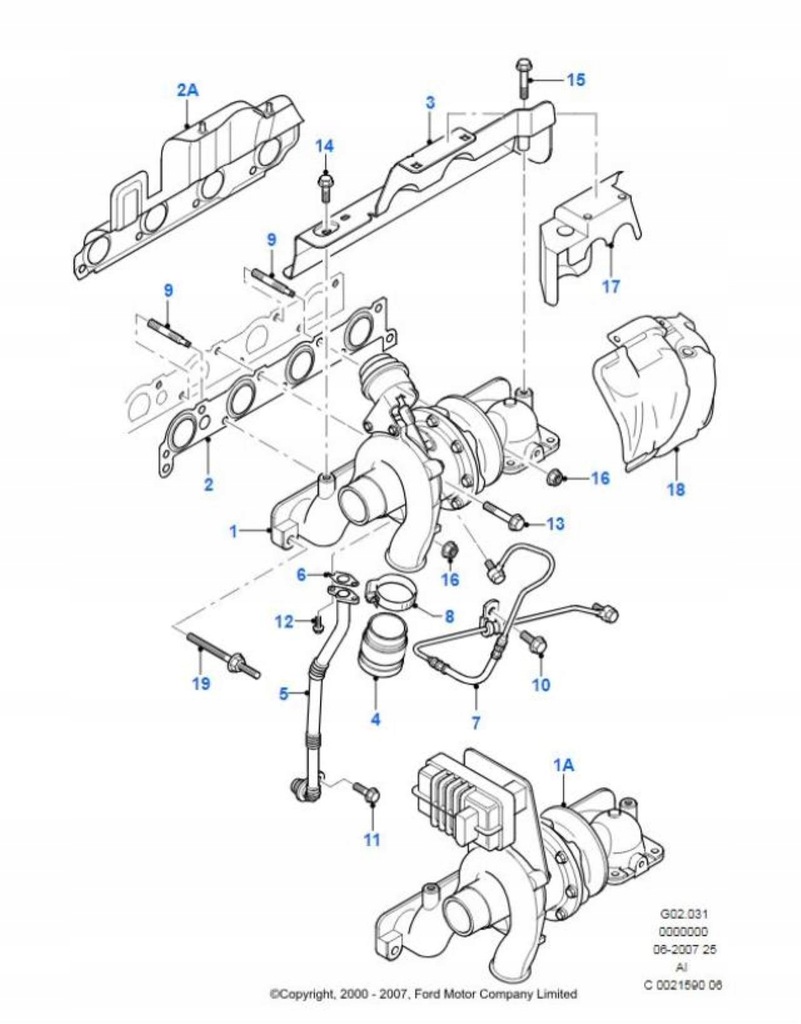 фото №10, Защита тепловая ford mondeo 00-07 2.0 d