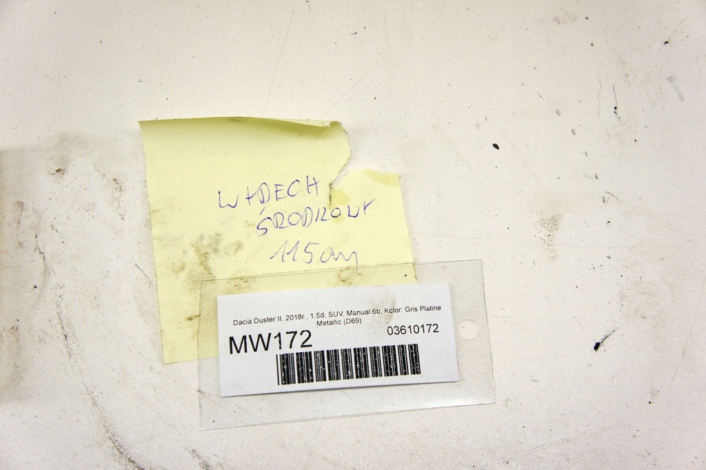 фото №5, Mw172 dacia duster ii 1.5d труба выхлопная соединитель