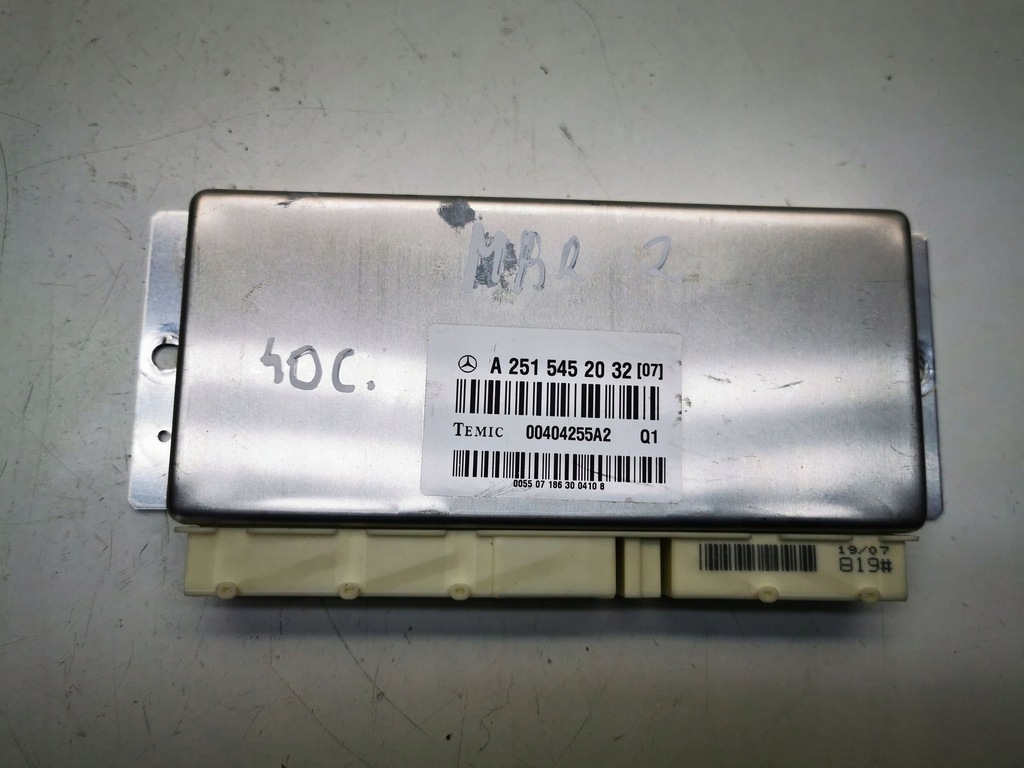 фото №1, Mercedes блок керування модуль підвіска пневматичний a2515452032