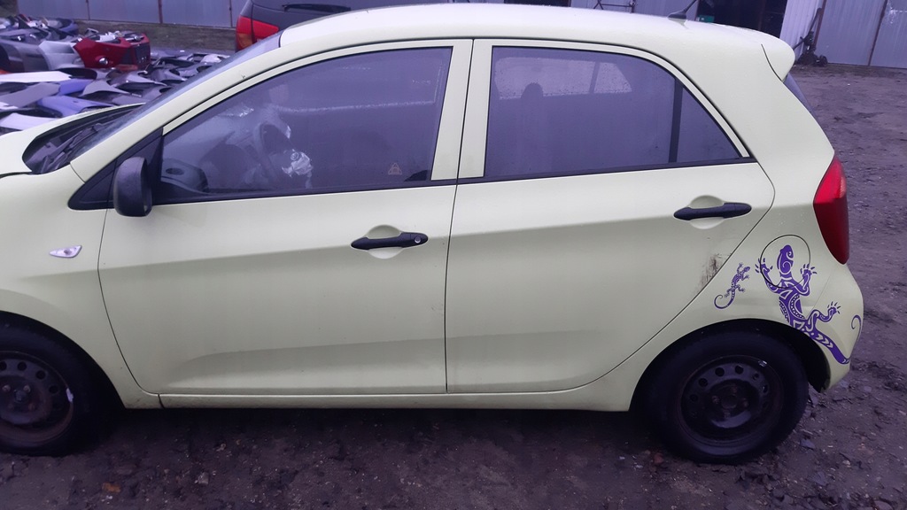 фото №1, Дверь левый задняя picanto ii 5d l7g идеальное состояние w цвет