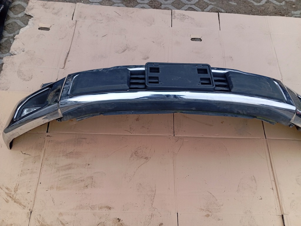 фото №12, Ford f-150 15- бампер перед kompletny передній хром протитуманні фари kpl джгут