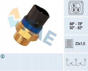 Купити Вимикач wen. радіатора renault espace 1.9-3.0 96
