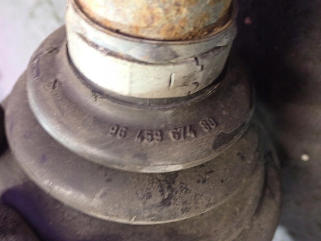 фото №8, Peugeot partner ii 08-12 1.6 hdi приводной вал правая раздельная