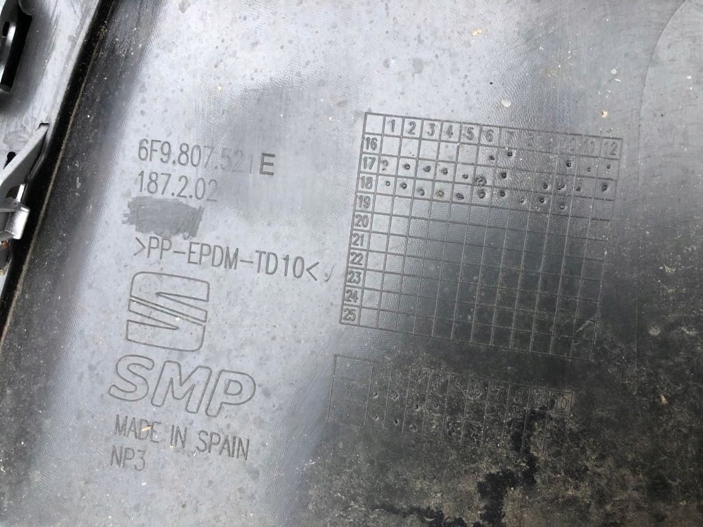 фото №5, Бампер задняя задний seat ateca 6f9 17- + dol накладка