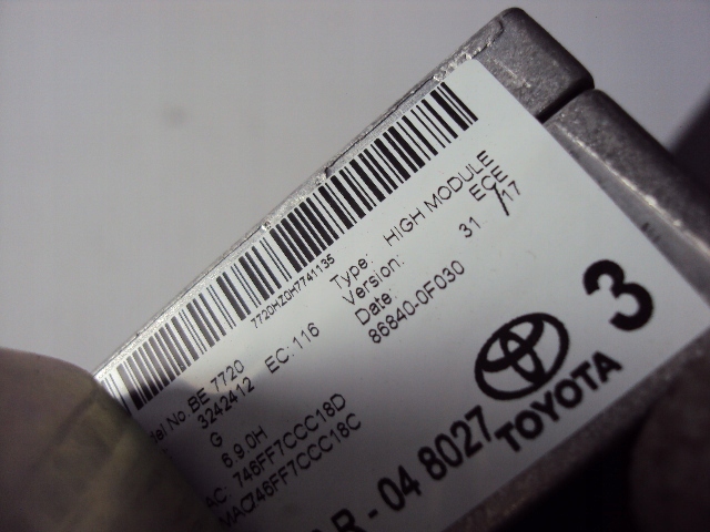 фото №5, Модуль навигации hybrid toyota c-hr 16-