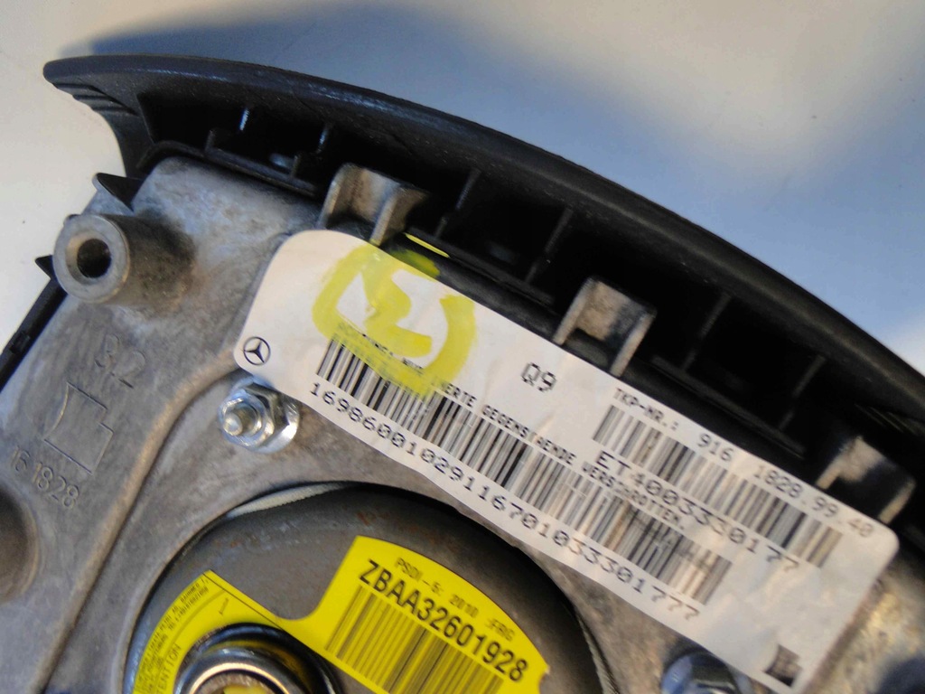 фото №9, Mercedes подушка w кермо подушка безпеки a klasa w169 169