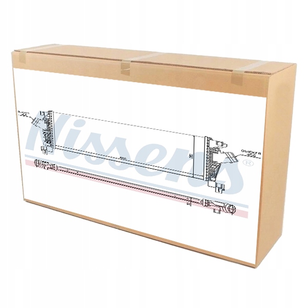 Купить Nissens 96547 радиатор воздуха наддувочный