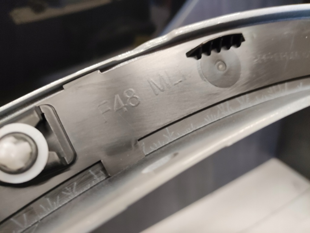 фото №6, Молдинг крыла m набор левый задняя bmw x1 f48 цвет a300