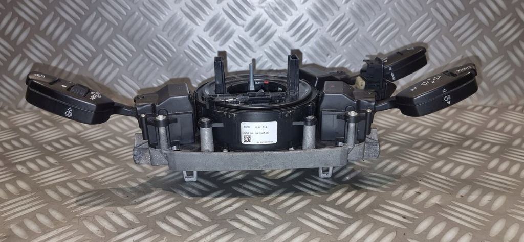 фото №6, Bmw 5 e60 sedan переключатели лента датчик kąta поворота active руль 6962937