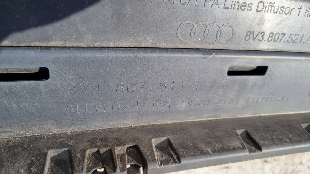 фото №9, Бампер audi a3 8v4 lift 16-19 sportback задняя pdc