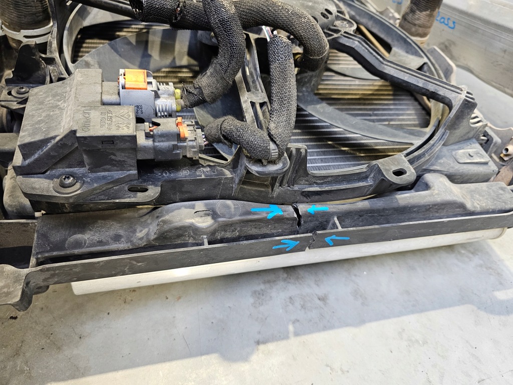 фото №11, Pas передній радіатор citroen c3 aircross