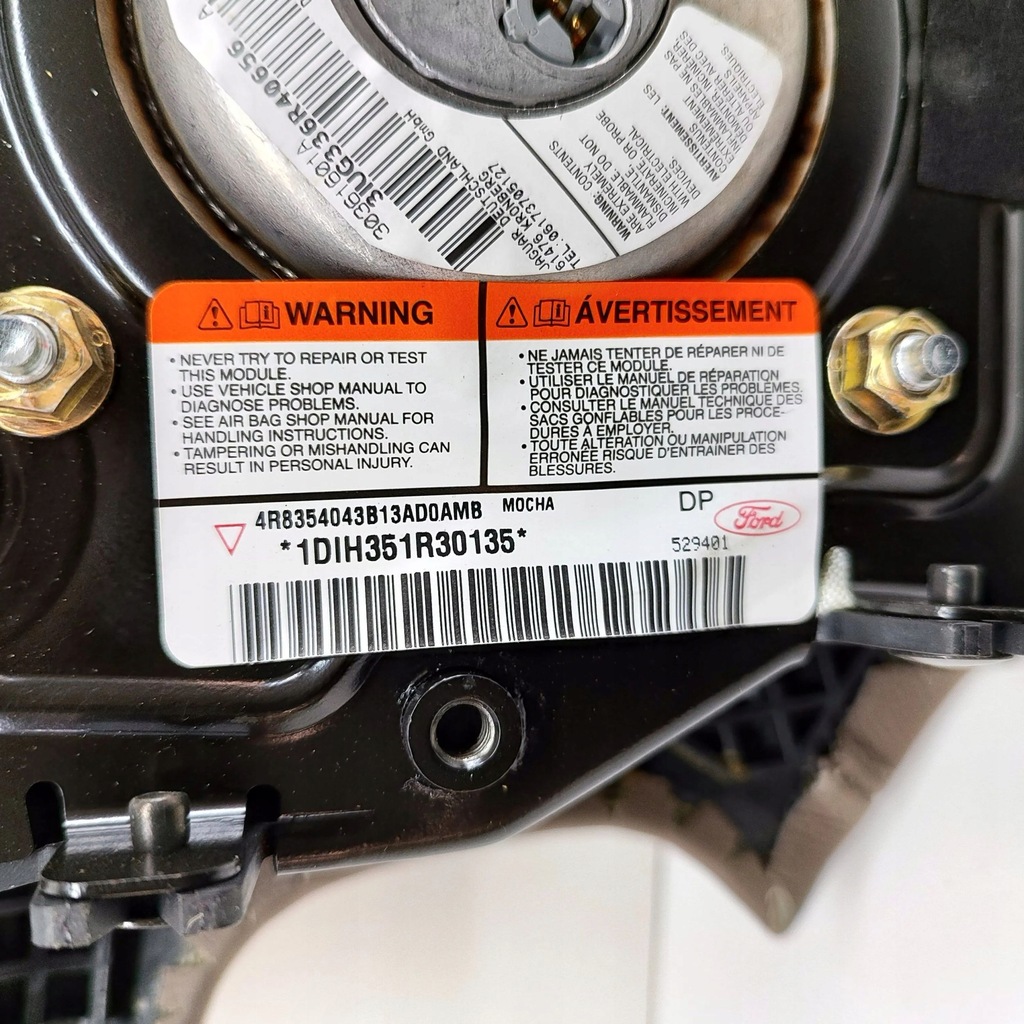 фото №8, Jaguar s-type 2005 подушка воздушная подушка безопасности руля