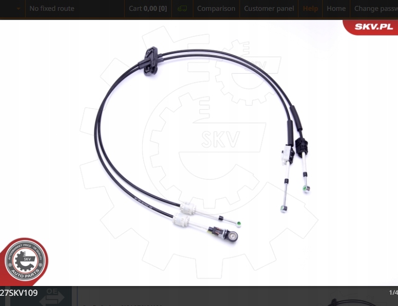 фото №2, Трос коробки передач renault master ii