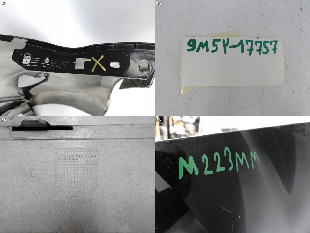 Ford focus mk2 2 рестайлинг  rs 09-11 бампер решётка решётка  решётка радиатора перед sprysk с Разборки