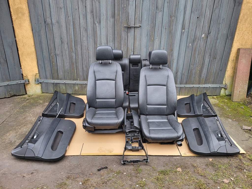 фото №1, Bmw 5 gt f07 сиденья заднее сиденье обшивки комплект кожа