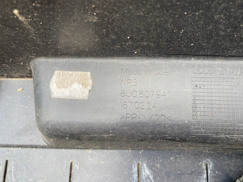 фото №15, Audi q3 s line lift 8u бампер решітка спойлер задня 8u0807941 оригінал