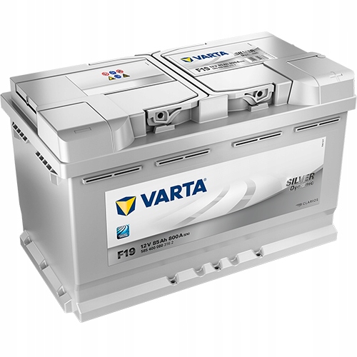фото №1, Аккумулятор varta silver dynamic 12v 85ah 800a p+ f19